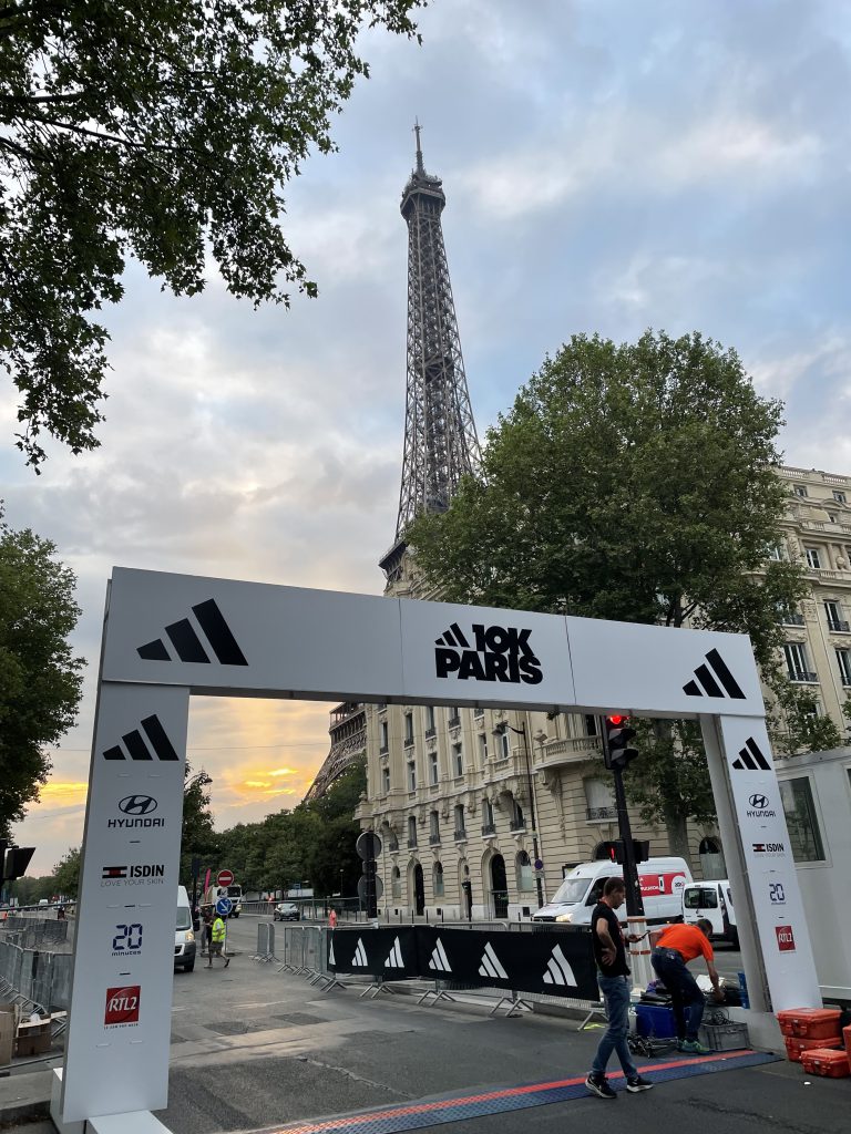 Photo Adidas 10k Paris Tour Eiffel