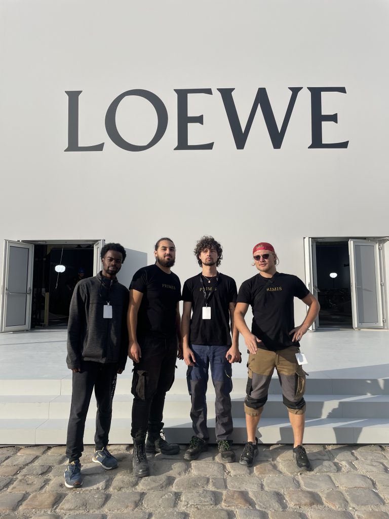Équipe Loewe fashion week
